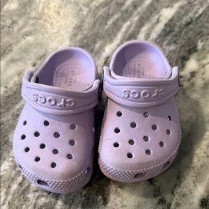 CROCS Kids Lilac Clogs
